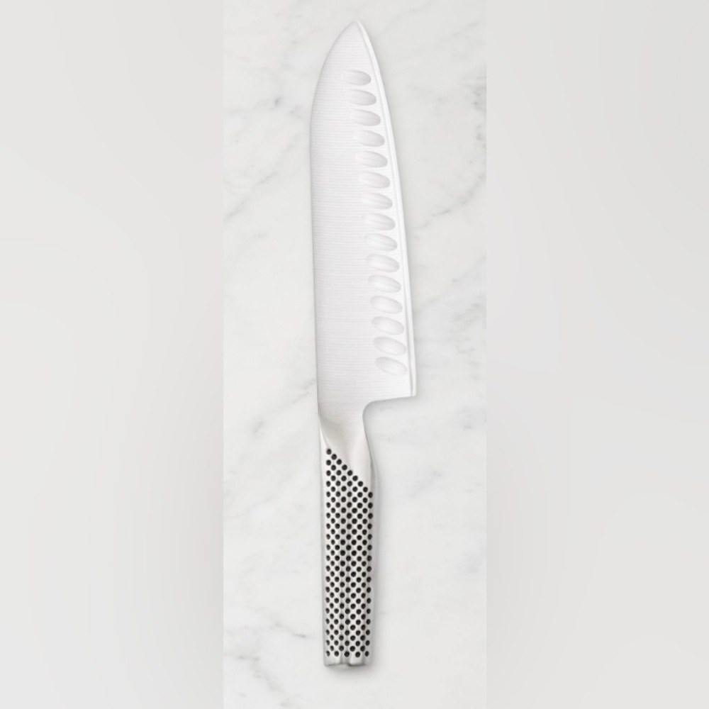 GLOBAL G-78/AB 7” Fluted Cook’s. Knife *Brand New*